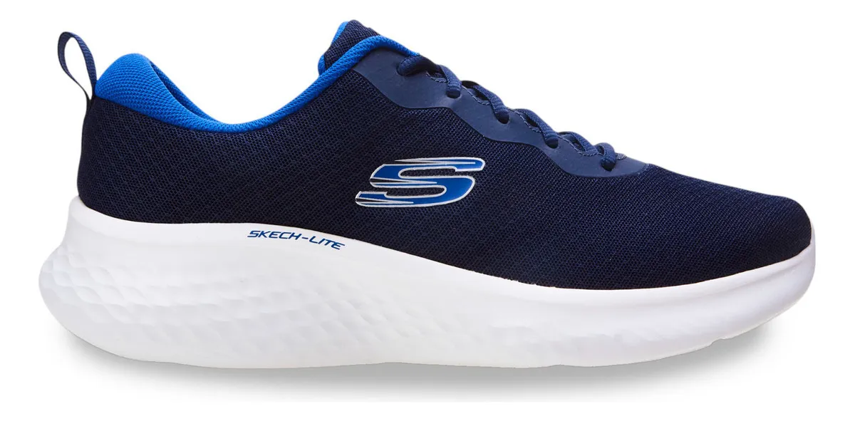 Tênis Masculino Esportivo Skechers Lite Pro Cabedal Em Mesh