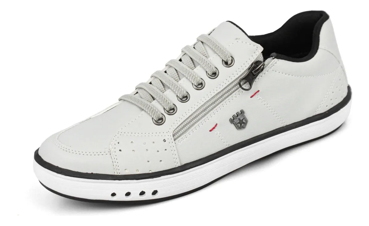 Sapatênis , Leve De Zíper Super Conforto